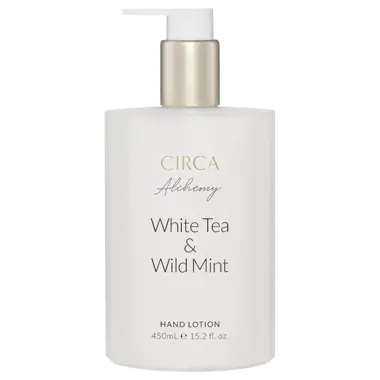 CIRCA Alchemy WHITE TEA & WILD MINT Hand Lotion 450ml