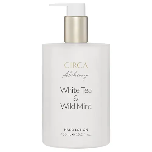 CIRCA Alchemy WHITE TEA & WILD MINT Hand Lotion 450ml