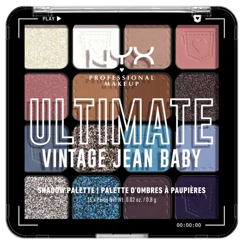 NYX Professional Makeup Ultimate Shadow Palette - Vintage Jean Baby