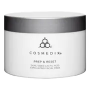 Cosmedix PREP AND RESET: Dual-sided Lactic Acid Exfoliating Facial Pads by Cosmedix