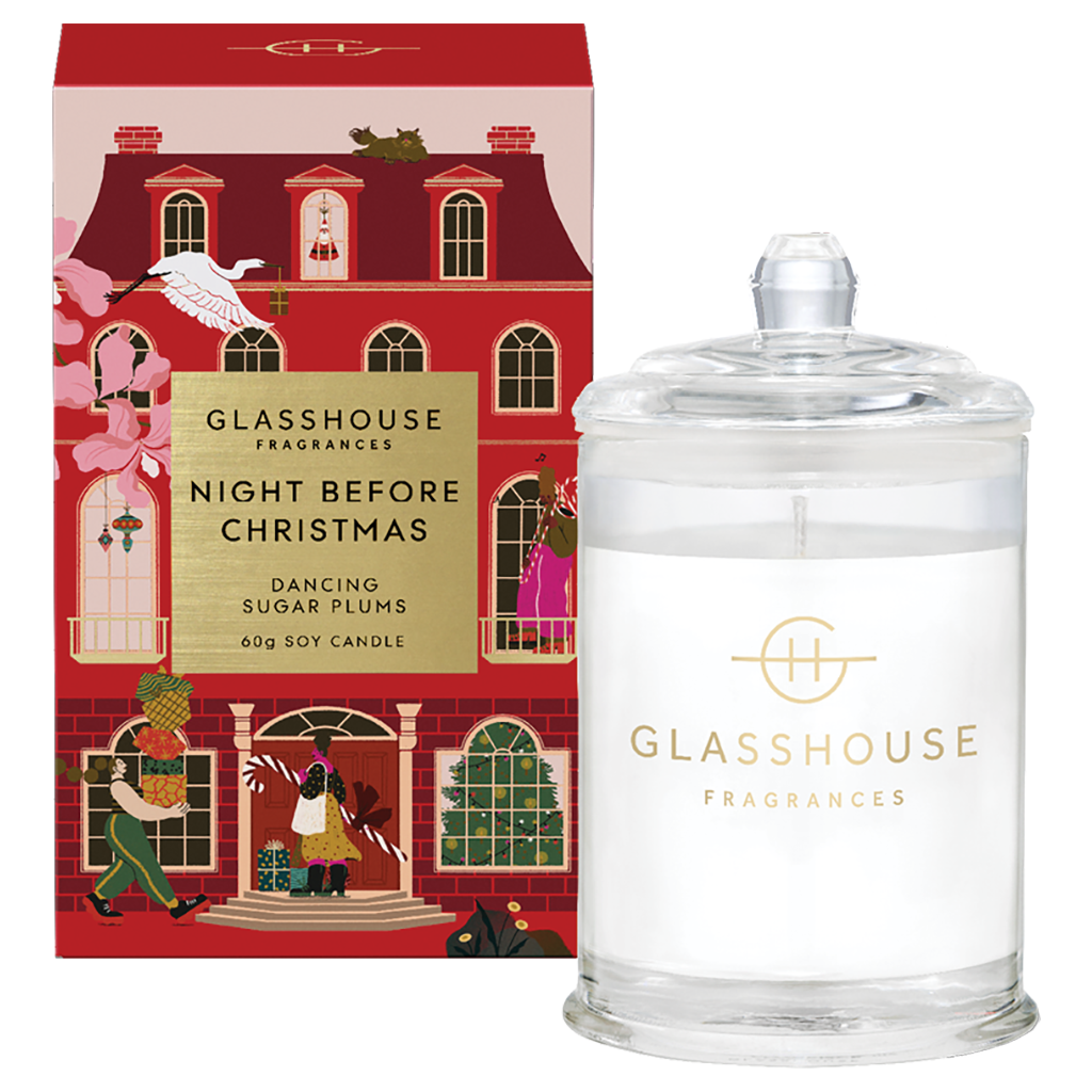Glasshouse Night Before Christmas 60g Mini Candle NZ