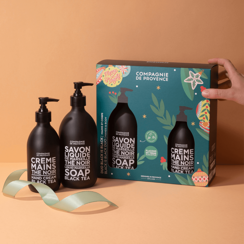 Compagnie de Provence Black Tea Gift Set NZ Adore Beauty