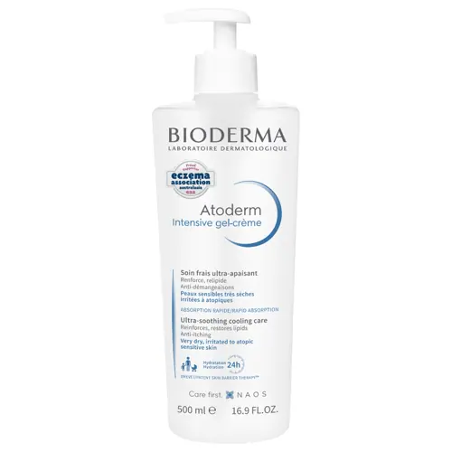 Bioderma Atoderm Intensive Gel-crème Ultra-lightweight Nourishing Moisturiser for Very Dry Skin 500m