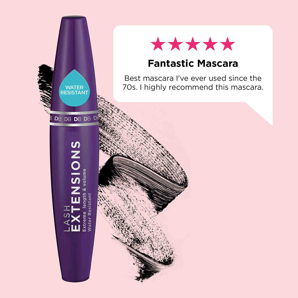 Designer Brands Lash Extensions Water Resistant Blackest Black