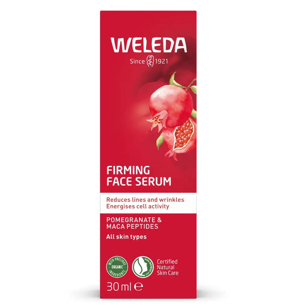 Weleda Firming Face Serum - Pomegranate & Maca Peptides, 30ml
