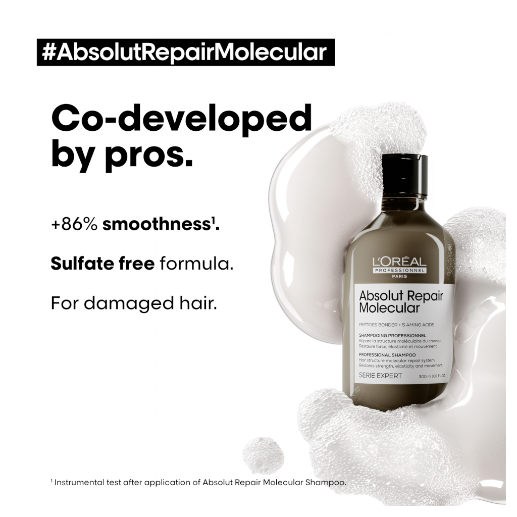 L'Oréal Professionnel Serie Expert Absolut Repair Molecular Shampoo 300ml