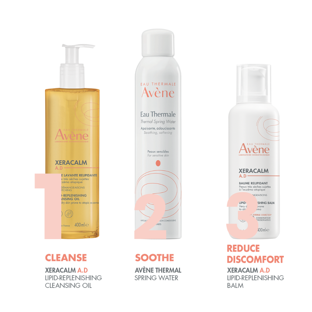 Avène XeraCalm A.D Lipid-Replenishing Cleansing Oil 400ml