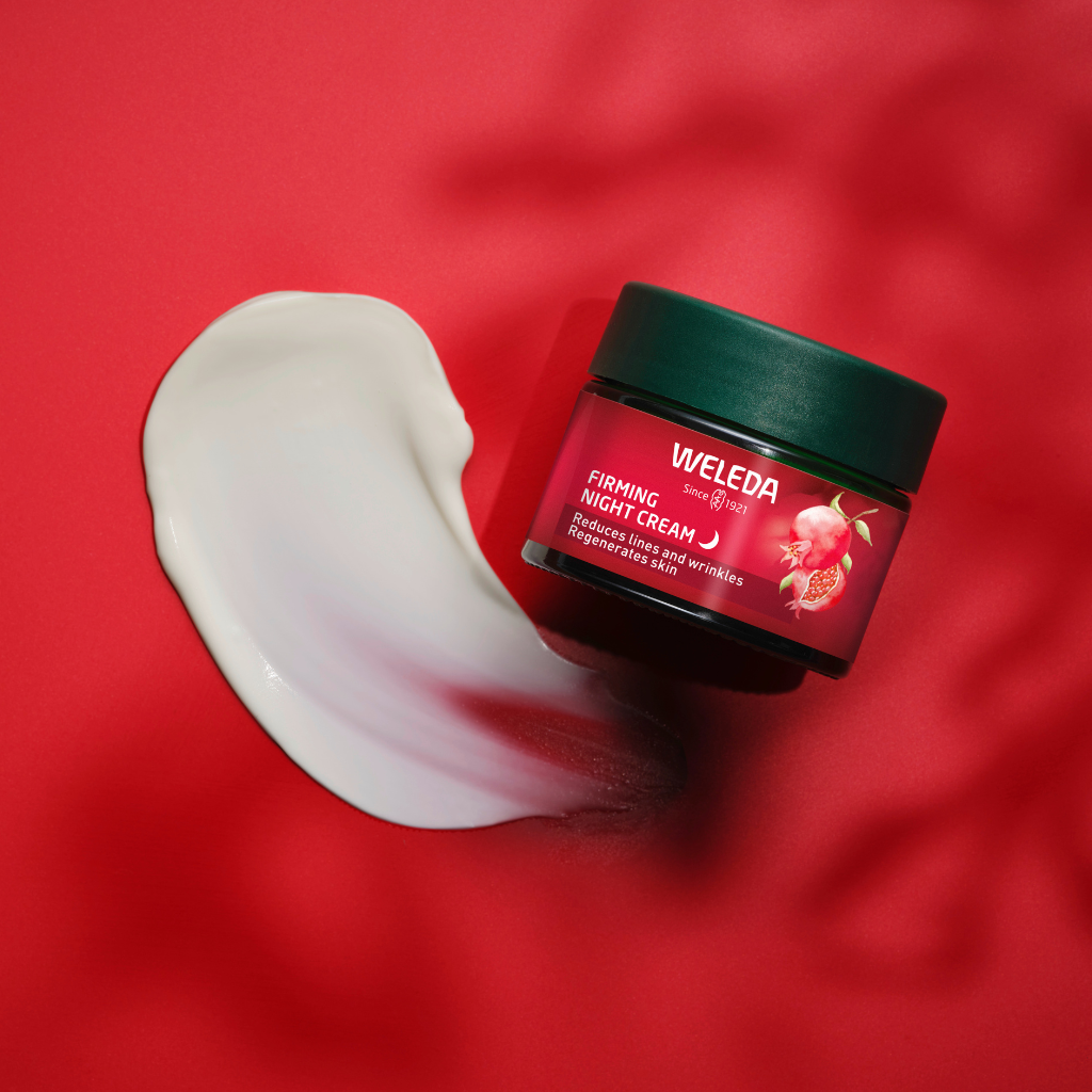 Weleda Firming Night Cream - Pomegranate & Maca Peptides, 40ml