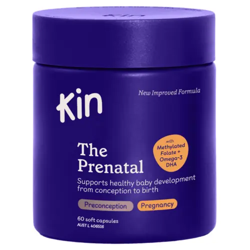 Kin The Prenatal Vitamin 60 capsules
