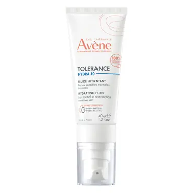 AvÃ¨ne Tolerance Hydra-10 Hydrating Fluid 40ml - Hyaluronic Acid Moisturiser