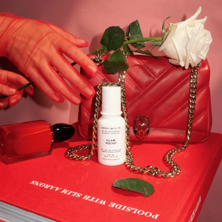 Liberty Belle Rx by Dr Moss GLAM SQUAD® Hyaluronic Acid Hydrating & Brightening Serum - 30ml