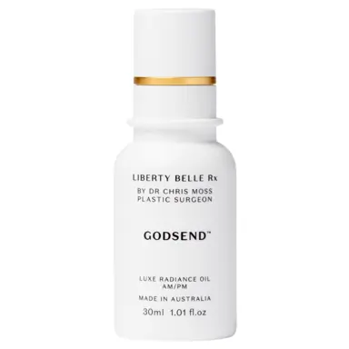 Liberty Belle Rx by Dr Moss GODSEND® Luxe Radiance Face Oil with 10 Plant-Derived Super Oils - 30ml