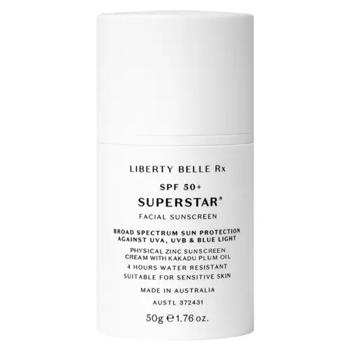 Liberty Belle Rx by Dr Moss SUPERSTAR® SPF 50+ Facial Sunscreen - 50g