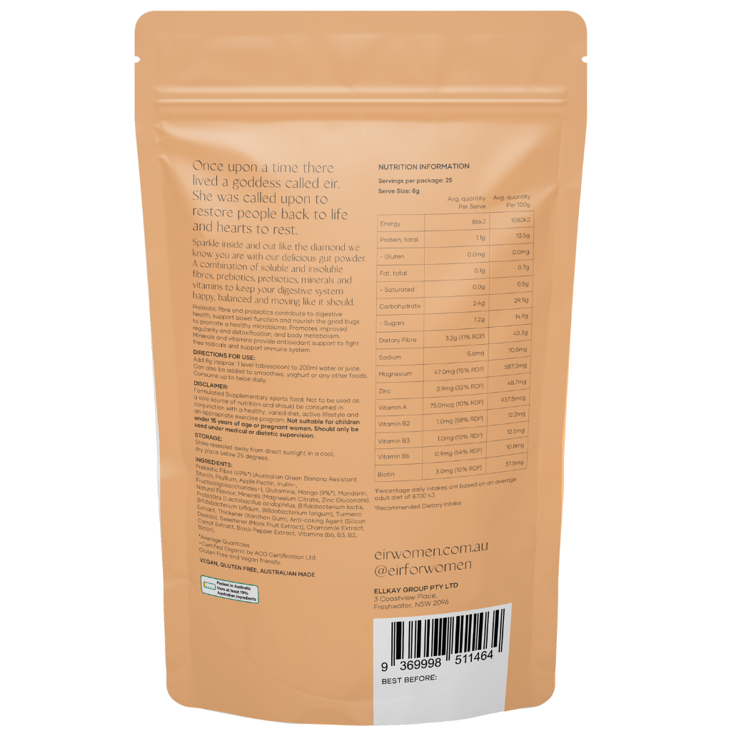 Eir Women Sparkle Gut Powder 200g