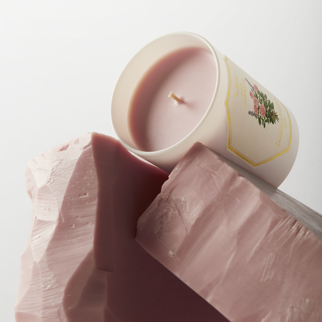 Carrière Frères La Rose aime Menthe Candle 185g