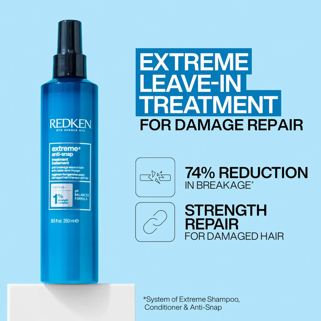 Redken Extreme Anti-Snap Leave-in treatment for damaged hair