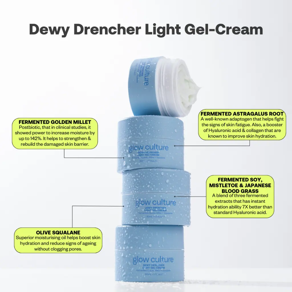 Glow Culture DEWY DRENCHER LIGHT GEL CREAM 50 ml