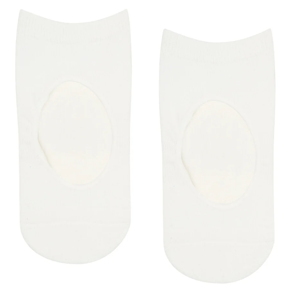 MoveActive Slide On Non Slip Grip Socks - Ivory