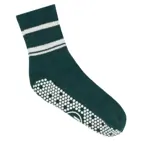 MoveActive Crew Non Slip Grip Socks - Forest Flow