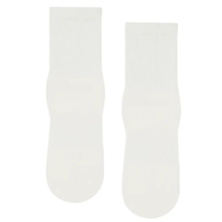 MoveActive Crew Non Slip Grip Socks - Ivory