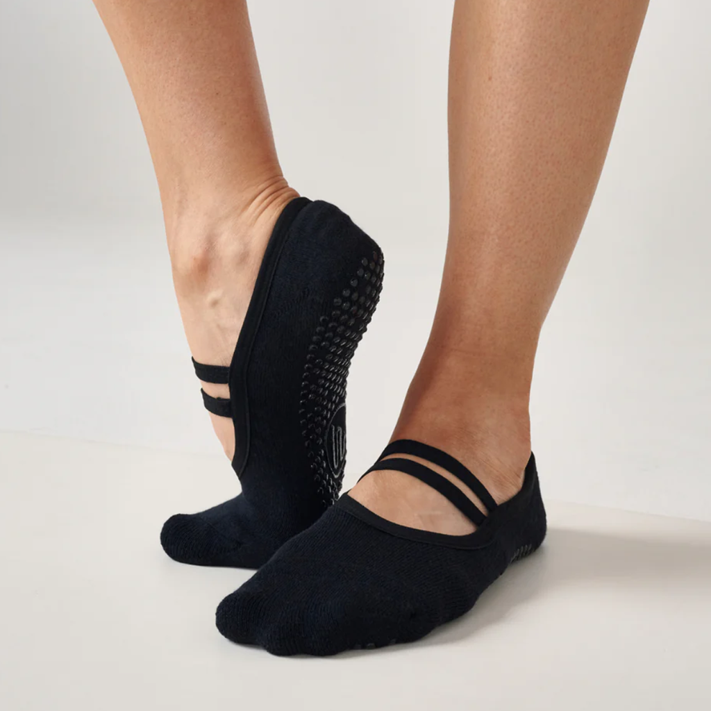 MoveActive Ballet Non Slip Grip Socks - Classic Black