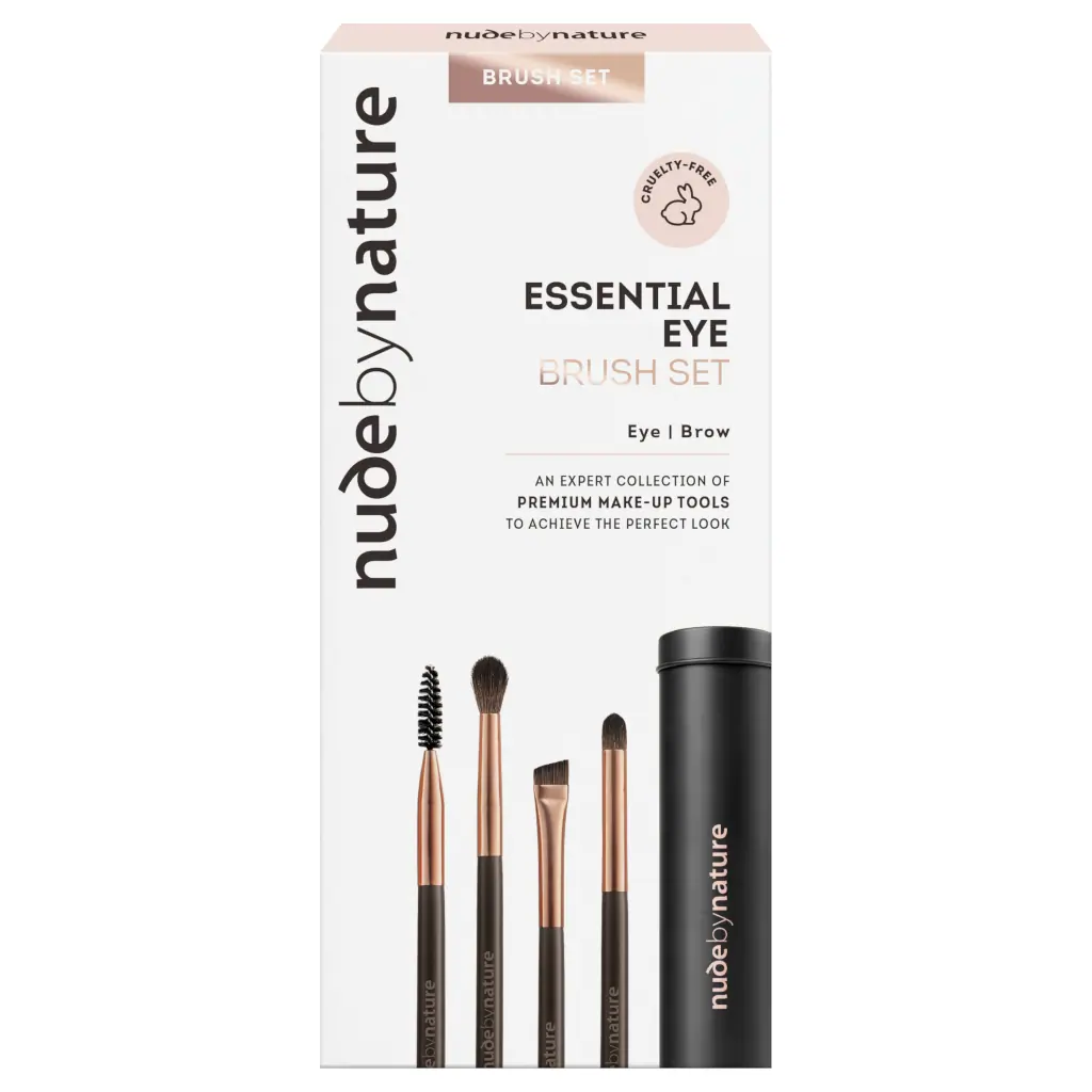 Nude by Nature Essential Eye Brush Set