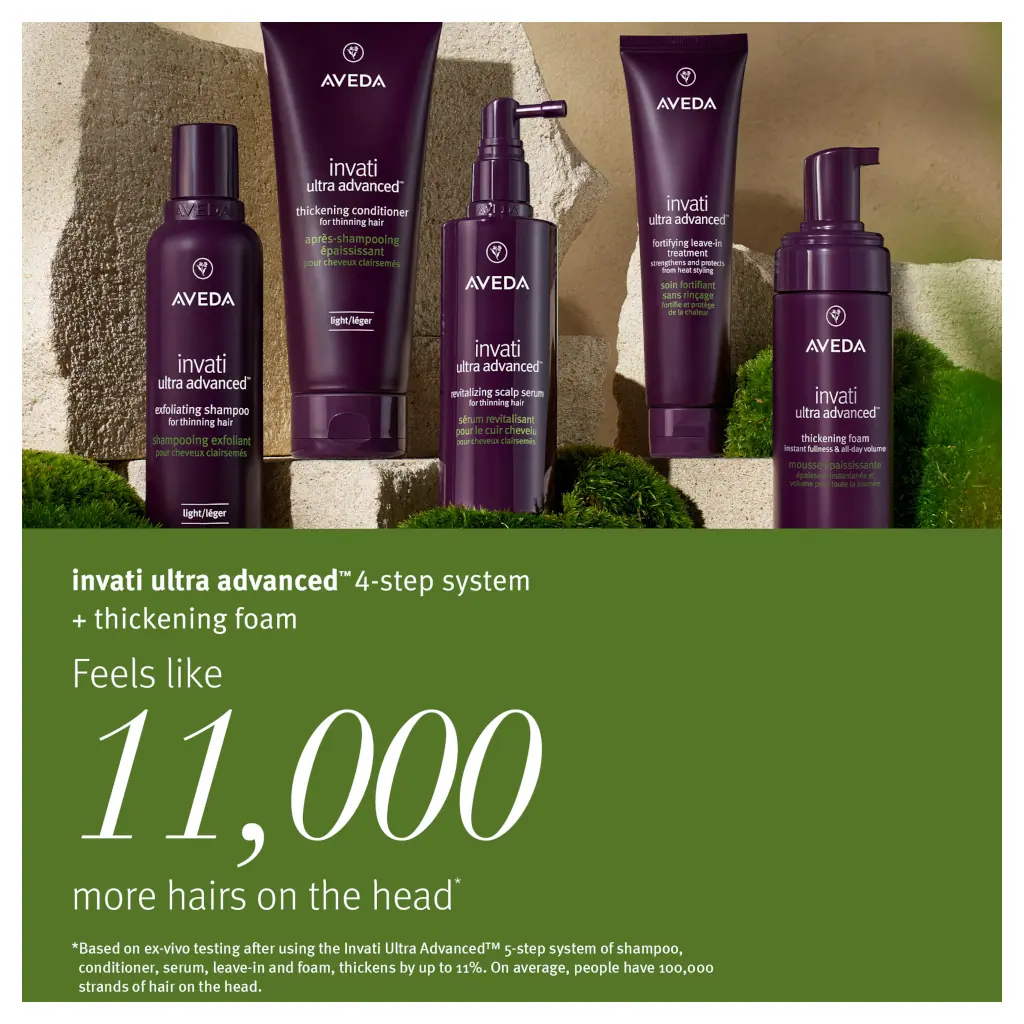 AVEDA Invati Ultra Advanced (Light) Full Size System Set For Thinning Hair