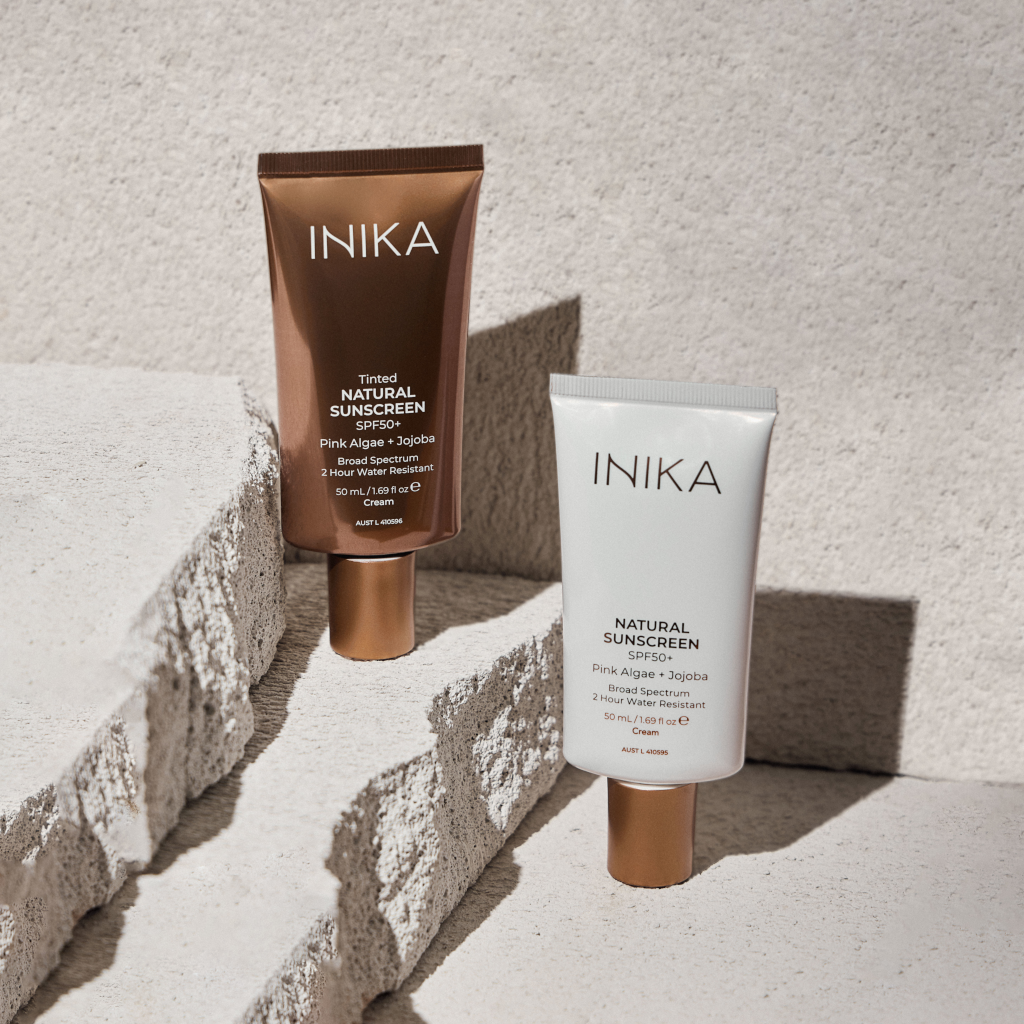 INIKA Tinted Natural Sunscreen SPF50+ 50ml