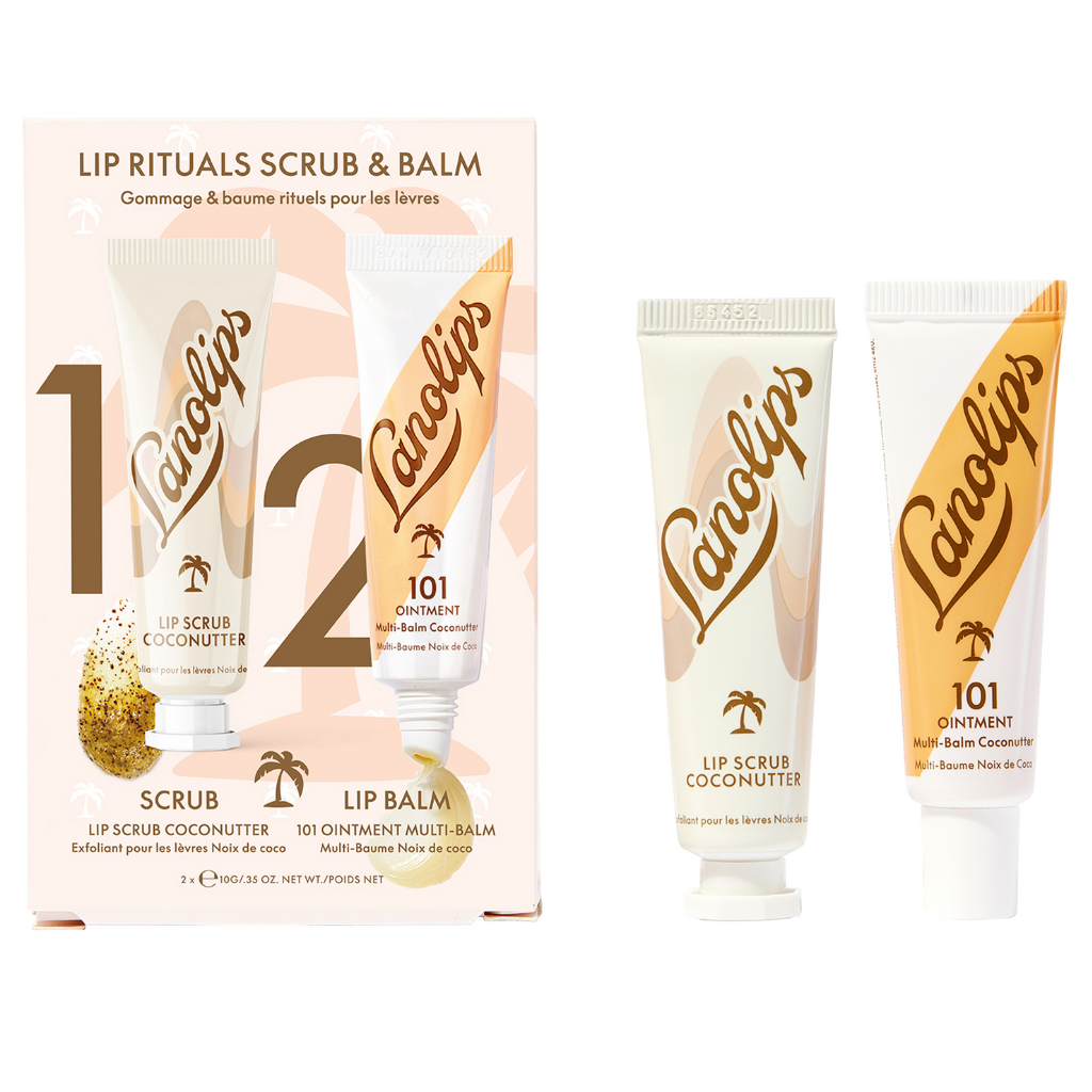 Lanolips Rituals Scrub & Balm Coconutter (2 x 10g)