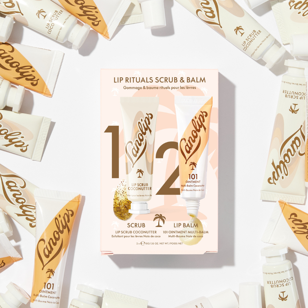 Lanolips Rituals Scrub & Balm Coconutter (2 x 10g)