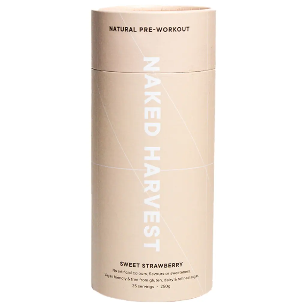 Naked Harvest Sweet Strawberry Pre-Workout 250g