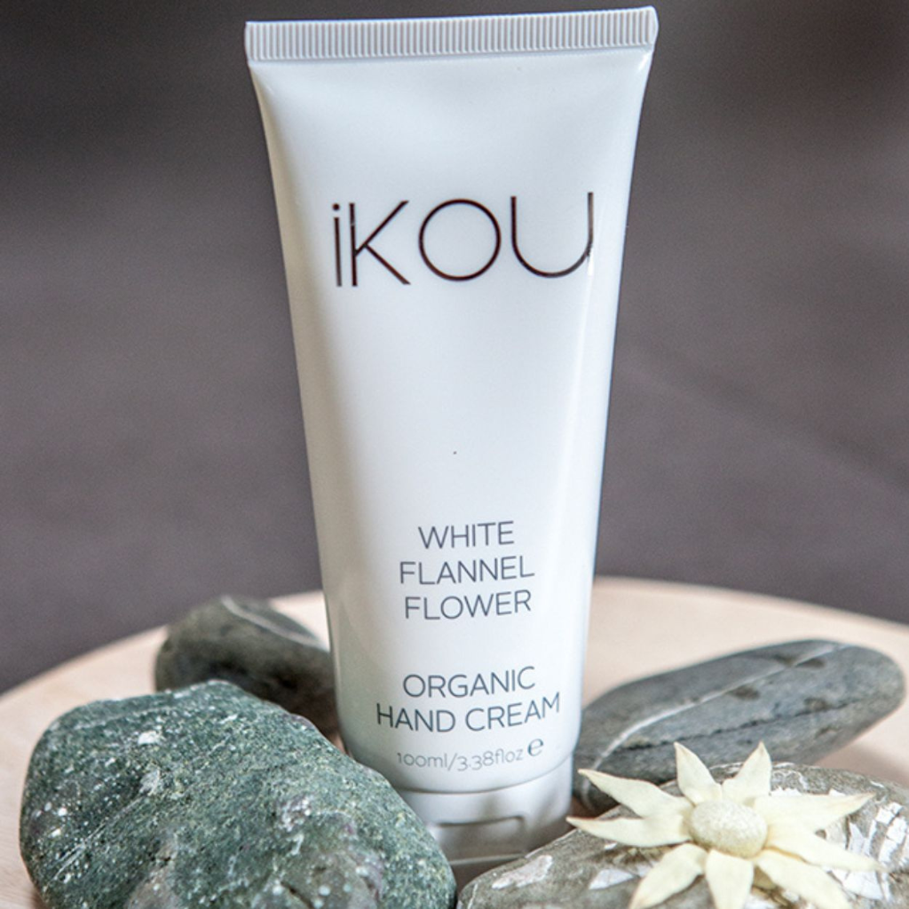 IKOU White Flannel Flower Organic Hand Cream 100ml
