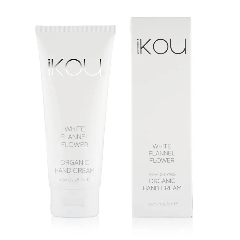 IKOU White Flannel Flower Organic Hand Cream 100ml