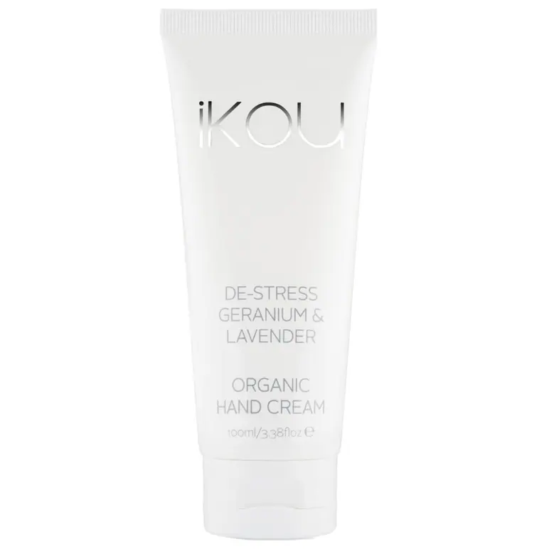 IKOU De-Stress Geranium & Lavender Organic Hand Cream 100ml