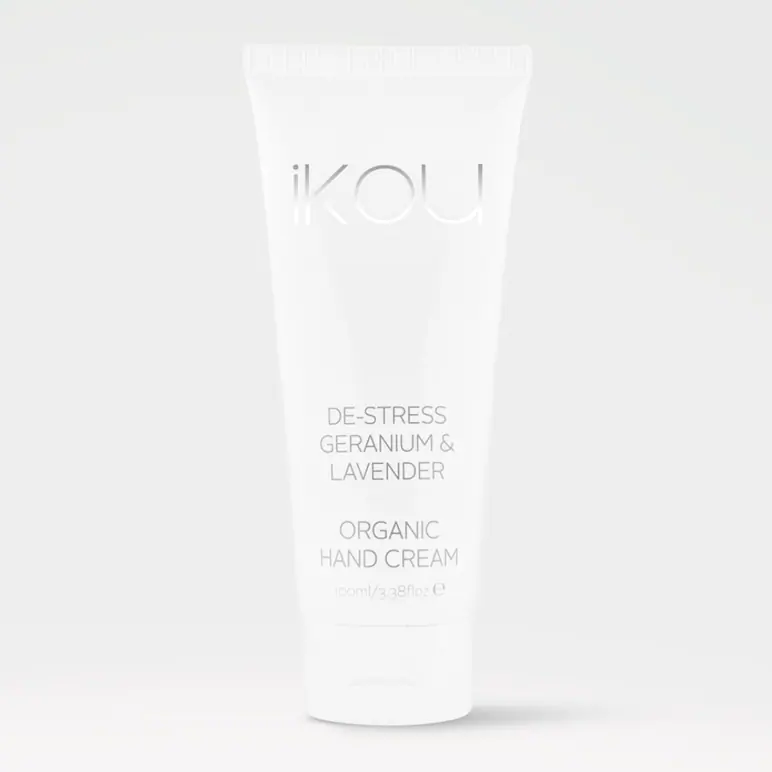 IKOU De-Stress Geranium & Lavender Organic Hand Cream 100ml