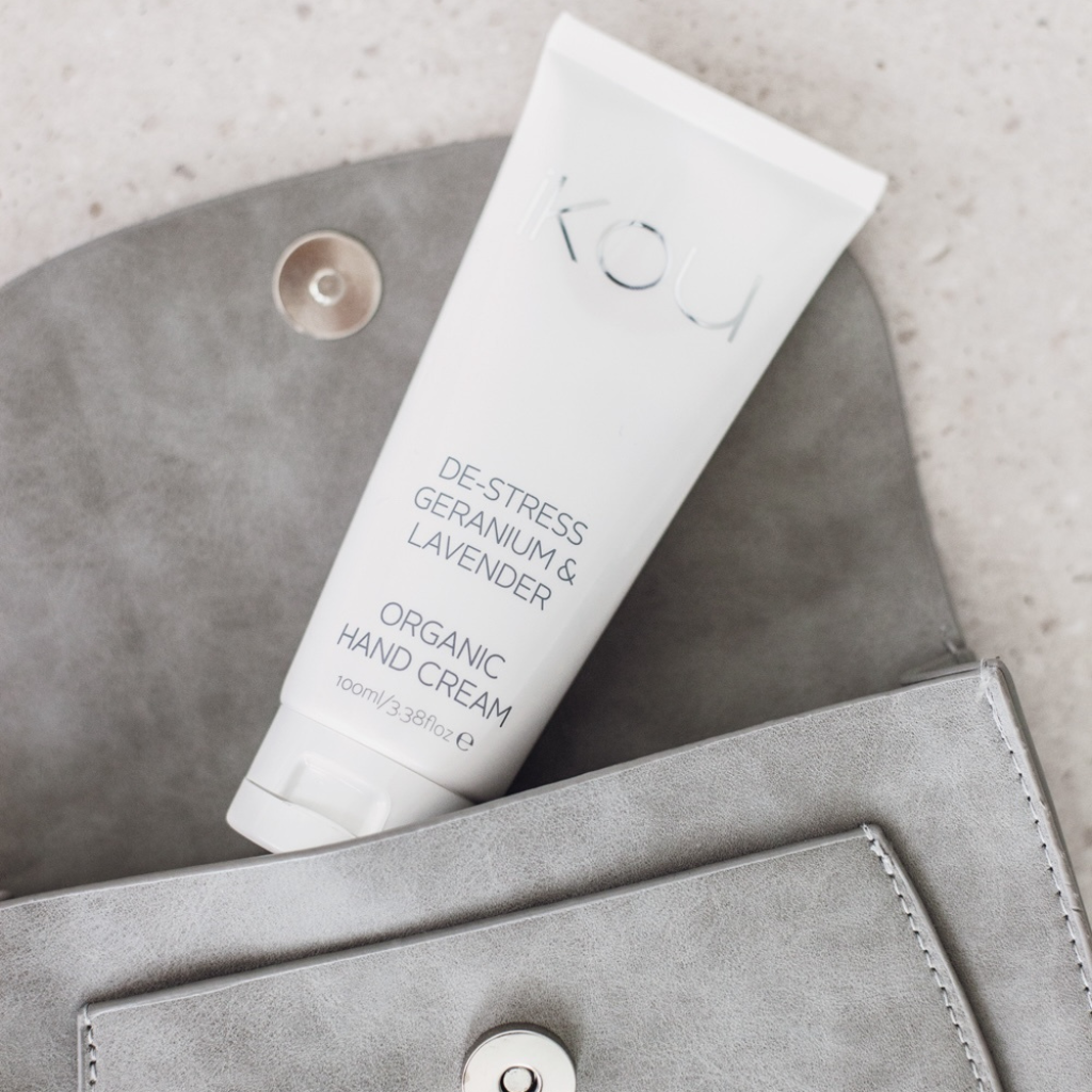 IKOU De-Stress Geranium & Lavender Organic Hand Cream 100ml