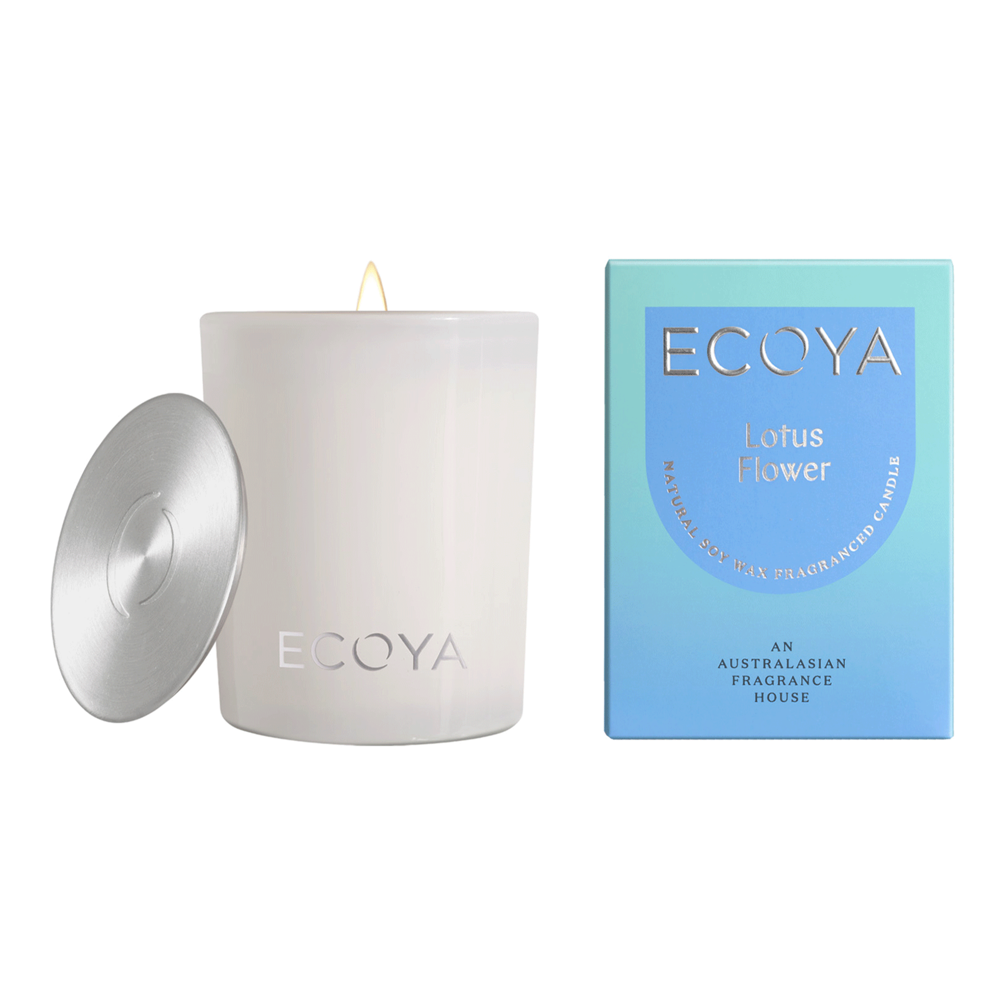 ECOYA Lotus Flower Mini Madison Candle 80g