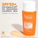 Avène Sunsitive Tinted Fluid Facial Sunscreen SPF 50+ 50ml