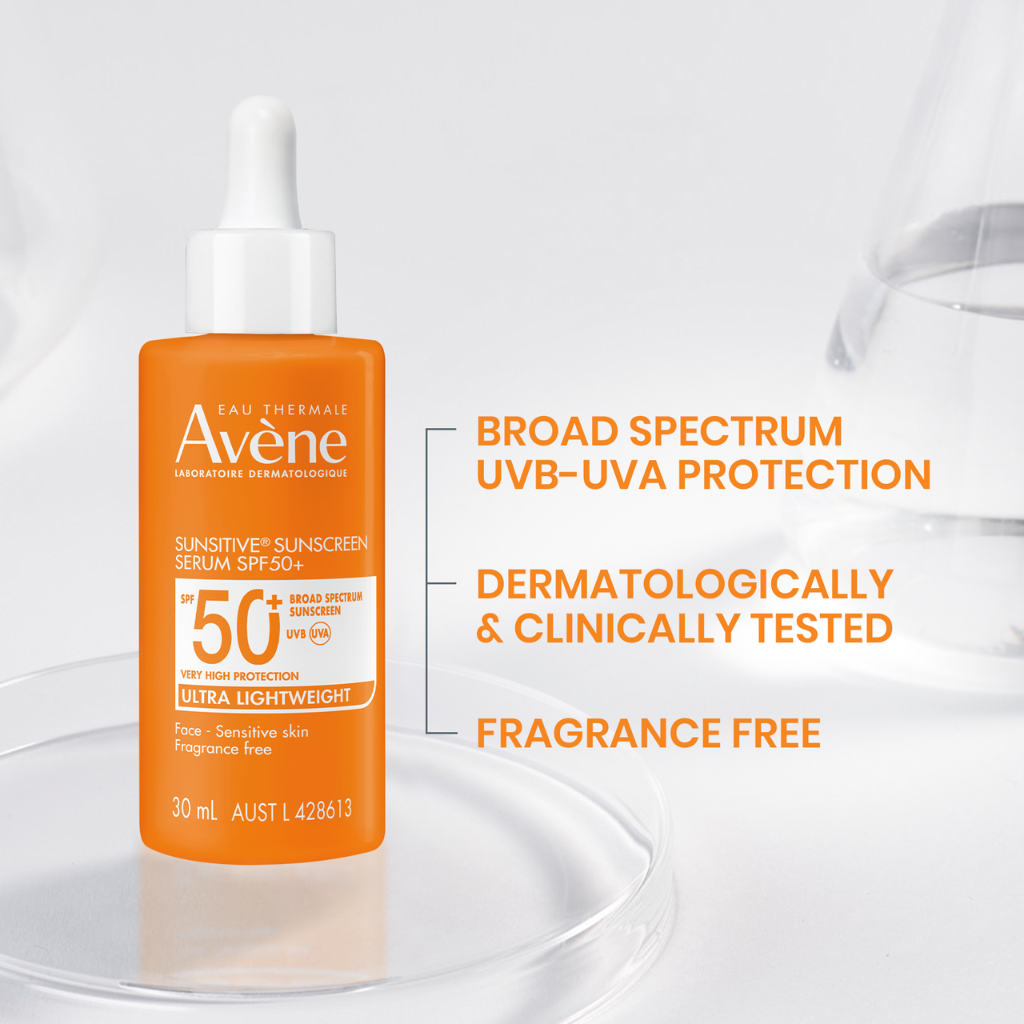 Avène Sunsitive® Sunscreen Serum Spf 50+ 30ml