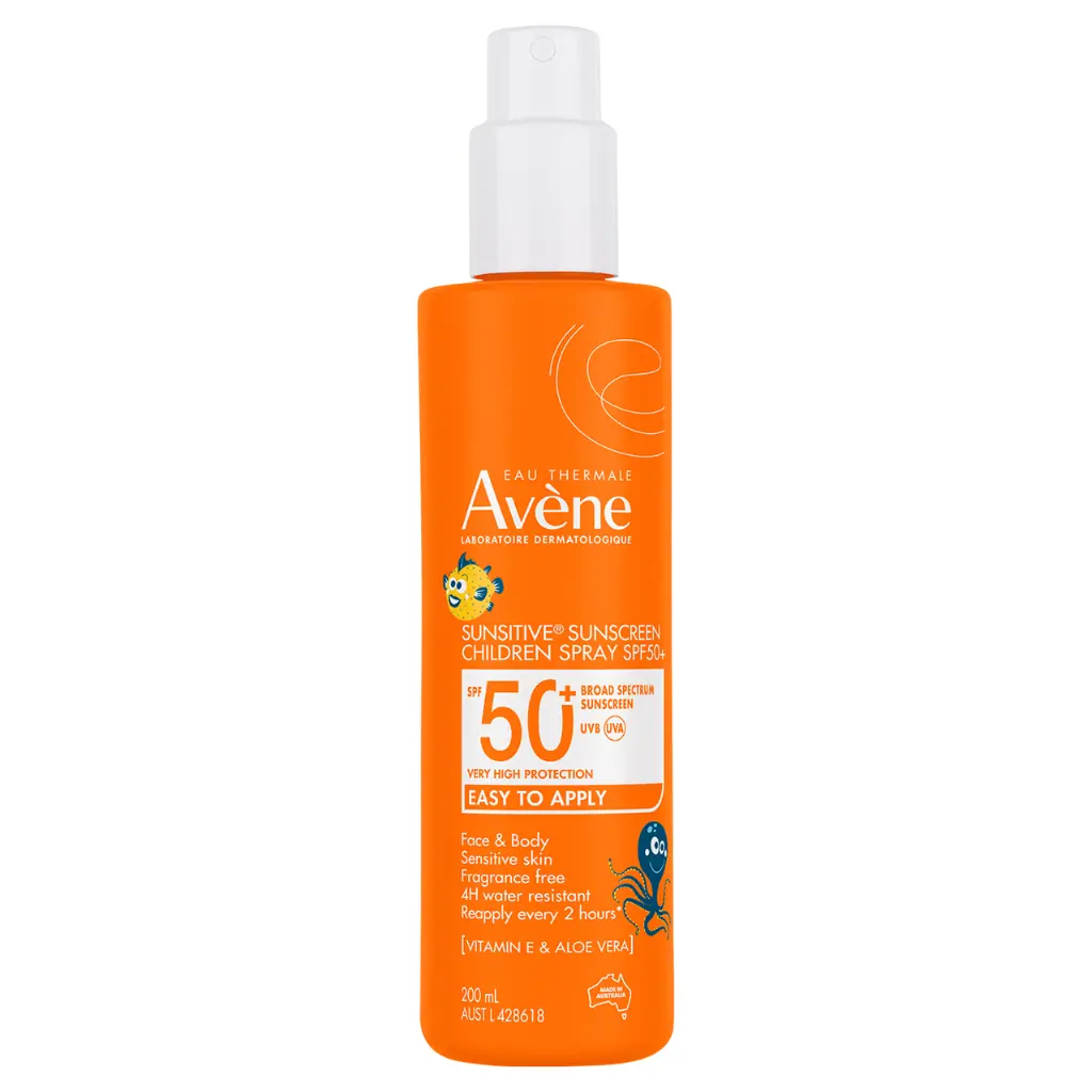 Avène SunsitiveÂ® Sunscreen Children Spray Spf 50+ 200ml