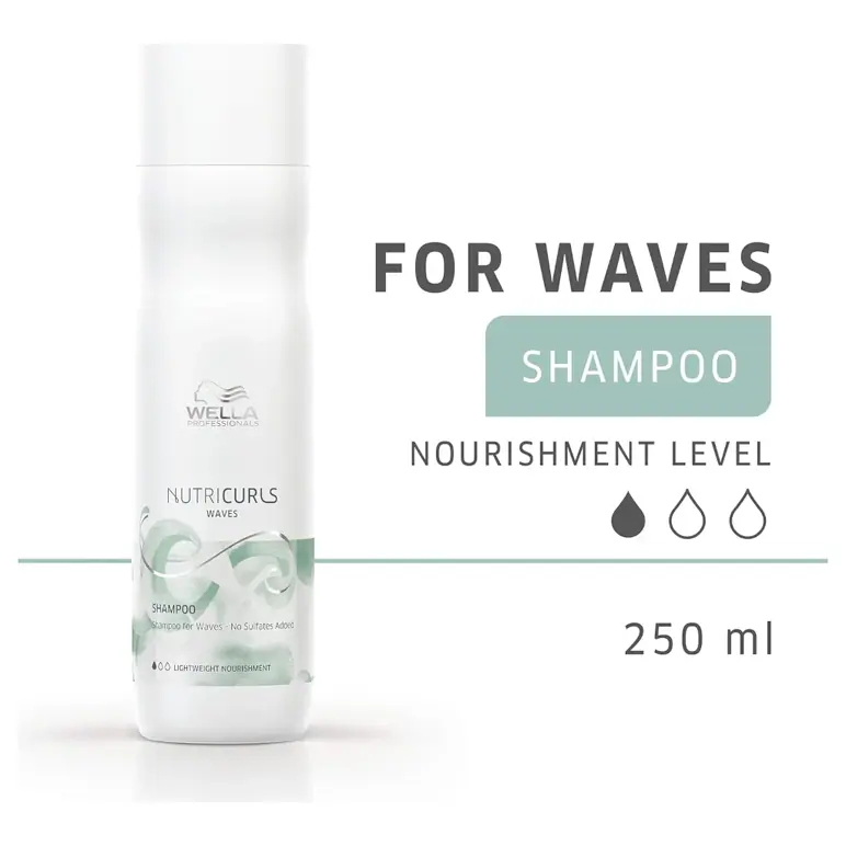 Wella Professionals NUTRICURLS Shampoo Waves 250ml