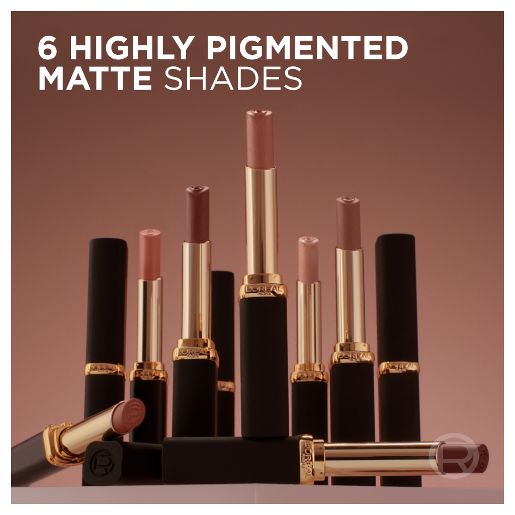 L'Oreal Paris Color Riche Nudes Of Worth Volume Matte Intense Lipstick