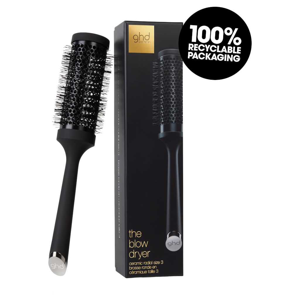GHD Ceramic Radial Brush (Size 3) - The Blow Dryer Round Hair Brush