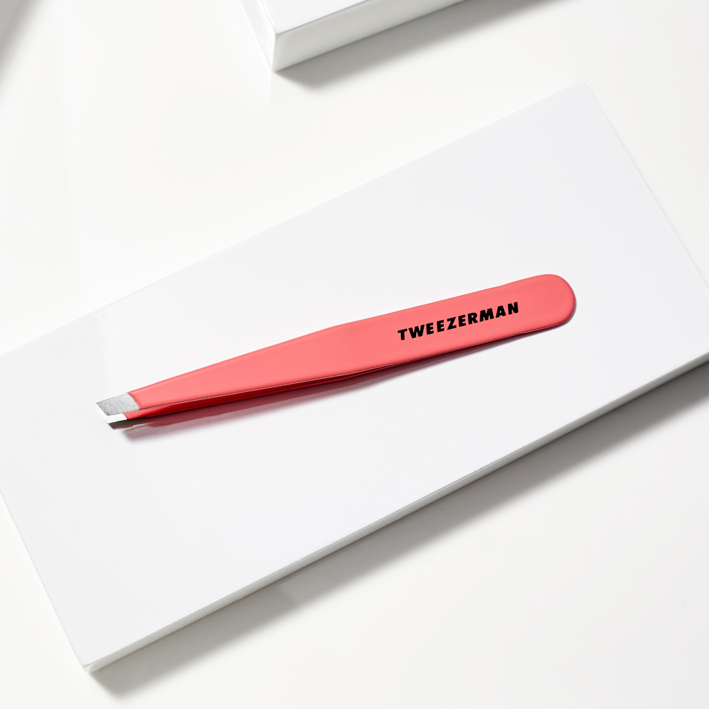 Tweezerman Slant Tweezer - Geranium
