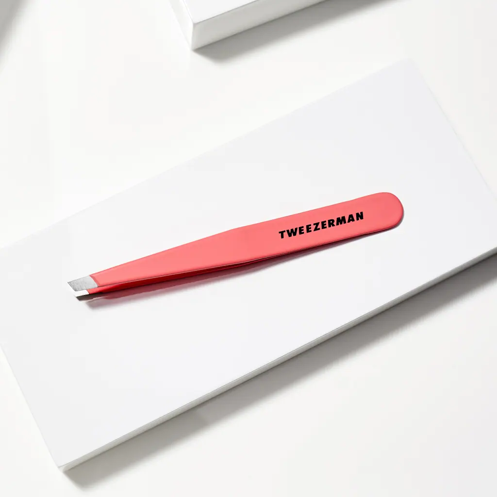 Tweezerman Slant Tweezer - Geranium