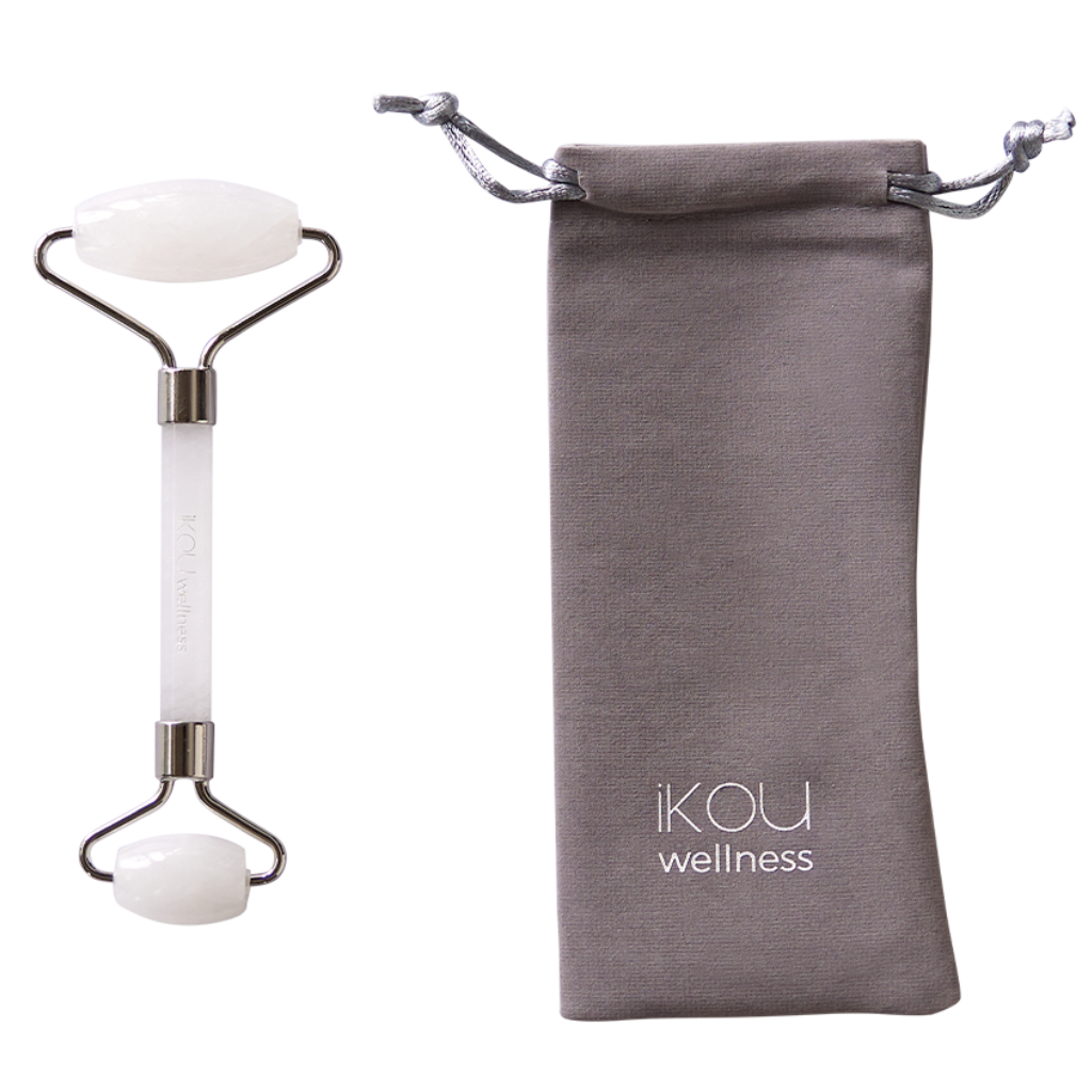 IKOU Facial Roller Crystal Quartz
