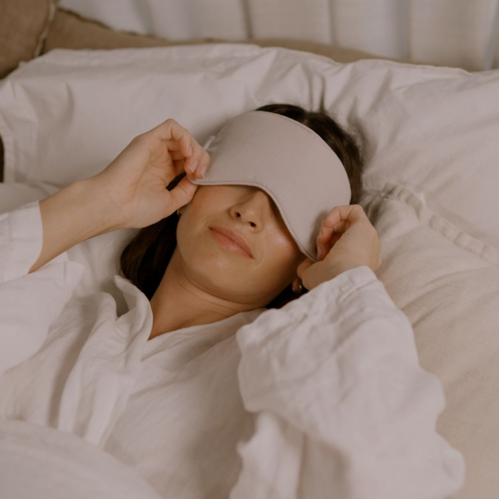iKOU Linen Sleep Mask