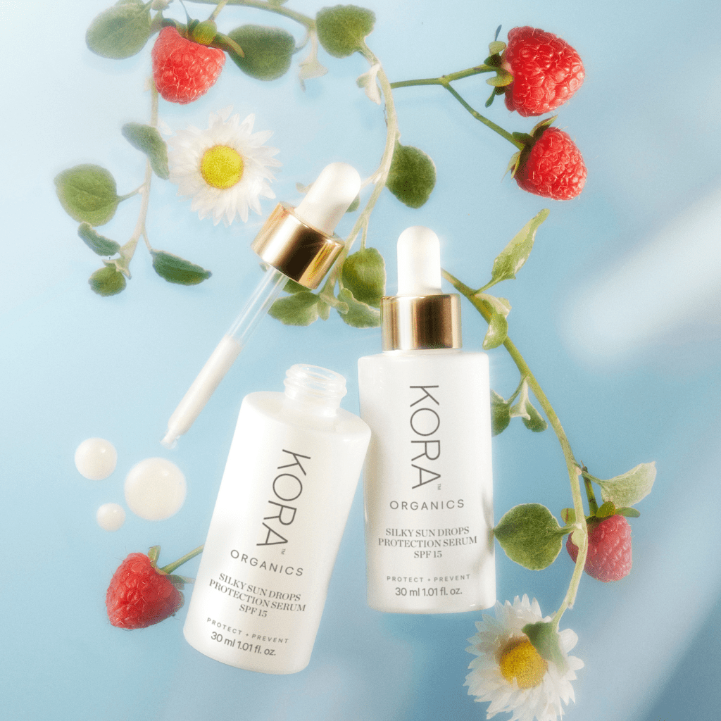 KORA Organics 日焼け止め SPF15 Kora Organics Silky Sun Drops Protection Serum SPF 15 NZ | Adore