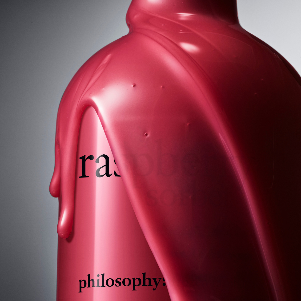 philosophy hydrating shower gel raspberry sorbet, 480ml