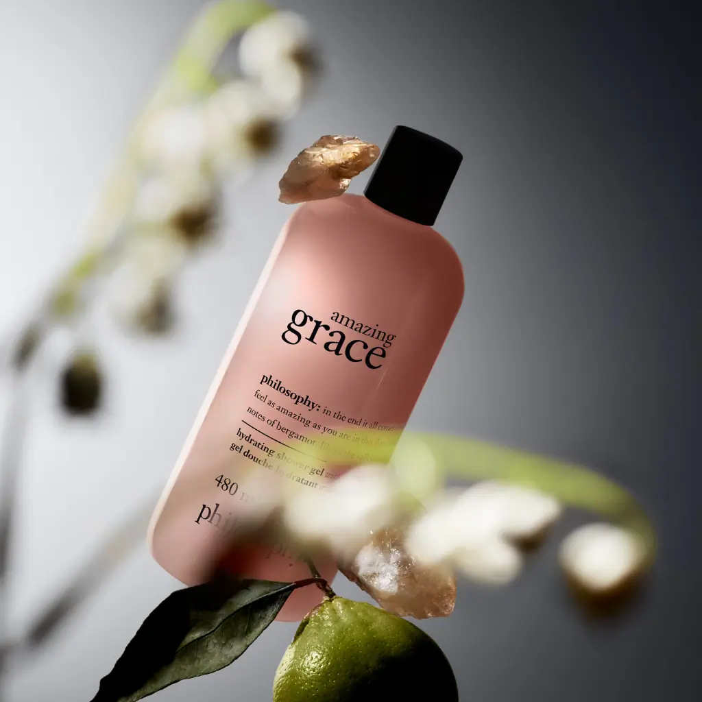 philosophy hydrating shower gel amazing grace, 480ml